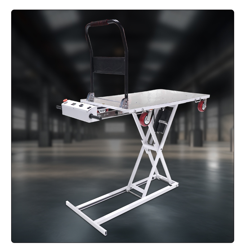 Stivuitor electric durabil cu foarfecă
